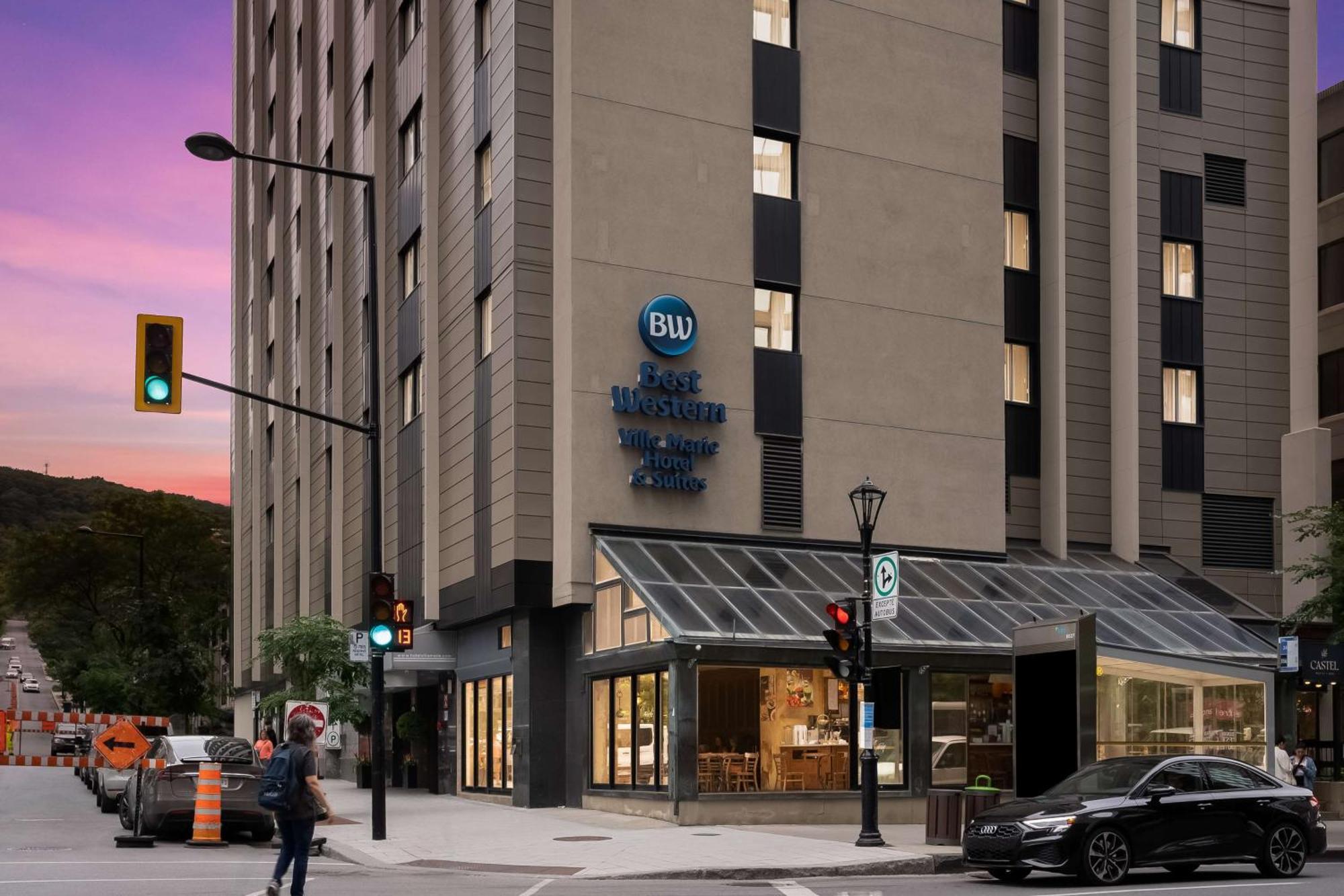 Best Western Ville-Marie Hotel & Suites Montréal Exteriör bild