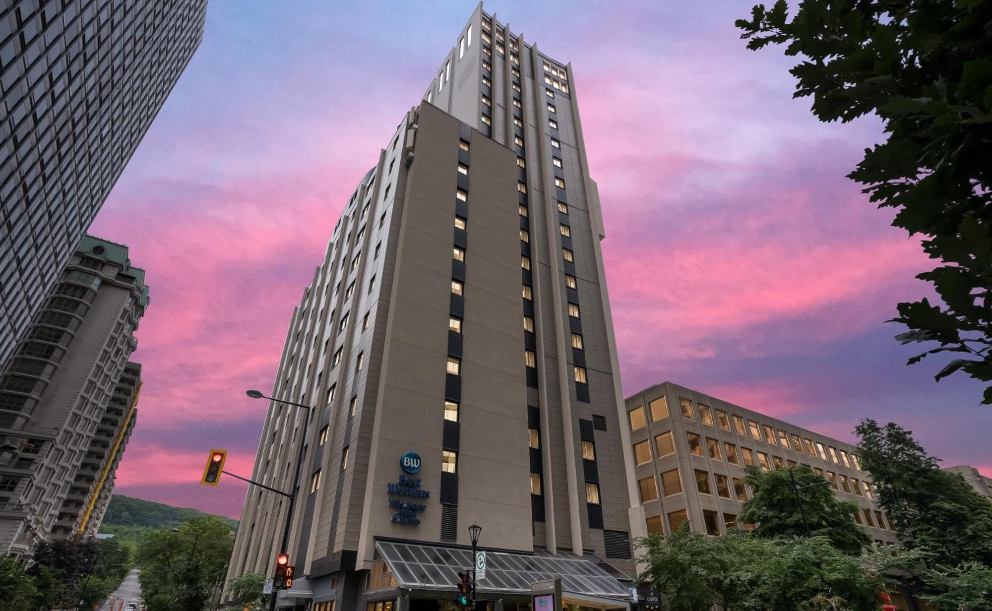 Best Western Ville-Marie Hotel & Suites Montréal Exteriör bild